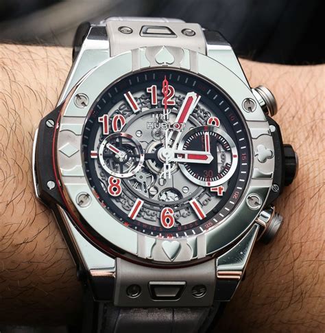 Hublot Big Bang Unico World Poker Tour Watch Hands